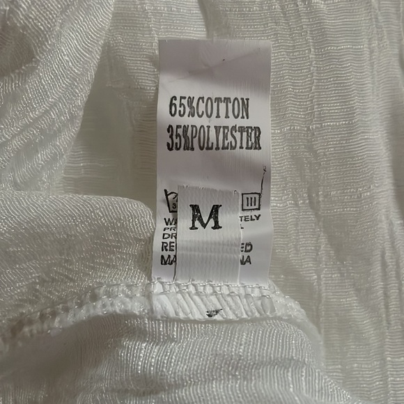 Cotton boho coverup/over shirt, size M - Picture 5 of 5